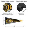 Boston Bruins 6 Time Cup Champions Pennant Banner Flag view 2
