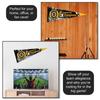 Boston Bruins 6 Time Cup Champions Pennant Banner Flag view 3