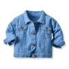 Morubut Toddler Baby Girls Boys Denim Jacket Fall Casual Coat Jeans Outerwear (Blue, 7 Years) view 1