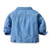Morubut Toddler Baby Girls Boys Denim Jacket Fall Casual Coat Jeans Outerwear (Blue, 7 Years) view 2