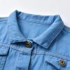 Morubut Toddler Baby Girls Boys Denim Jacket Fall Casual Coat Jeans Outerwear (Blue, 7 Years) view 3