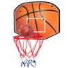 Basketball Rim Mini Basketball Hoop with Basketball, 31cm/12 Diameter Wall-Mounted Basketball Stand, Foldable to Save Space (Color : Style2) view 1