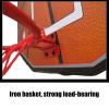 Basketball Rim Mini Basketball Hoop with Basketball, 31cm/12 Diameter Wall-Mounted Basketball Stand, Foldable to Save Space (Color : Style2) view 3