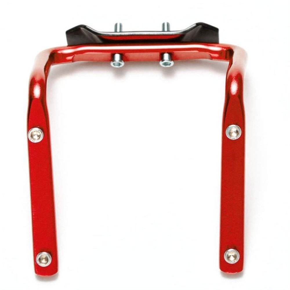 Bicycle Accessories Bicycle Aluminum Bottle Cage Converter Holder Mountain Bike Saddle Double Bottle Cage Adapter Riding Equipment Accessories Bike Parts (Color : Red)