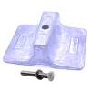 Boat Motor 61N-45251-00 61N-45251-01 Lower Unit Gearbox Anode for Yamaha 8HP 9.9HP 15HP 25HP Outboard Engine,for Sierra Marine 18-6120A 18-6120Z view 2