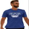 Go All Out XX-Large Royal Blue Adult Just Pretend I'm Not Here That's What I'm Doing T-Shirt view 1