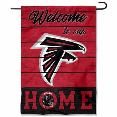 Atlanta Falcons Welcome Home Decorative Garden Flag Double Sided Banner