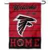 Atlanta Falcons Welcome Home Decorative Garden Flag Double Sided Banner view 1