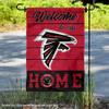 Atlanta Falcons Welcome Home Decorative Garden Flag Double Sided Banner view 2