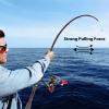 QudraKast Fishing Rod and Reel Combos - High Precision Machined Pattern Telescopic Fishing Pole and 12+1 Full Metal Ultra Smooth Spinning Reel Combos with Carrier Bag 1.8 M view 2