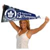Toronto Maple Leafs 13 Time Cup Champions Pennant Banner Flag view 4