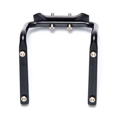 Bicycle Accessories Bicycle Aluminum Bottle Cage Converter Holder Mountain Bike Saddle Double Bottle Cage Adapter Riding Equipment Accessories Bike Parts (Color : Black)