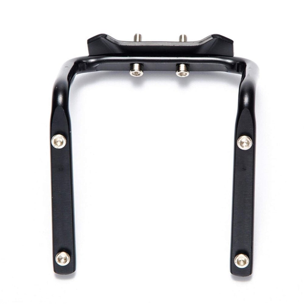 Bicycle Accessories Bicycle Aluminum Bottle Cage Converter Holder Mountain Bike Saddle Double Bottle Cage Adapter Riding Equipment Accessories Bike Parts (Color : Black)