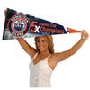 Edmonton Oilers 5 Time Cup Champions Pennant Banner Flag view 4