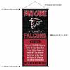 Atlanta Falcons Man Cave Fan Banner Wall Door Scroll view 2