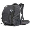 Diamond Candy Waterproof Hiking Backpack for Men and Women, Lightweight Day Pack for Travel Camping, Gray, 40L view 1
