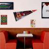 Chicago Blackhawks 6 Time Cup Champions Pennant Banner Flag view 3