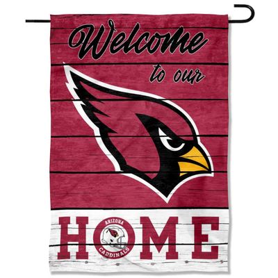 Arizona Cardinals Welcome Home Decorative Garden Flag Double Sided Banner