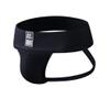JOCKMAIL Men's Briefs Jock Strap Athletic Supporter Wide Belt Comfortable Men Sport Underwear Briefs for Gym Sport (Large, Black2) view 1