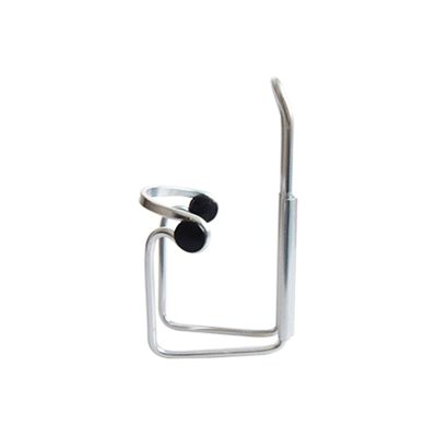 Bicycle Accessories Bicycle Water Bottle Holder Aluminum Alloy Mountain Bike Bottle Can Cage Bracket Cycling Drink Water Cup Rack Accessories Bike Parts (Color : Silver)