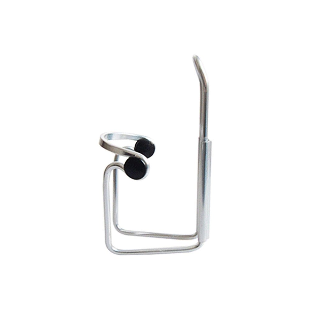 Bicycle Accessories Bicycle Water Bottle Holder Aluminum Alloy Mountain Bike Bottle Can Cage Bracket Cycling Drink Water Cup Rack Accessories Bike Parts (Color : Silver)
