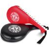 Taekwondo Kick Pads 2PK, Karate Martial Arts Training Equipment Kicking Target Pad, Double Strike Boxing Pads for Kids Youth Adult (Red&Black) view 1