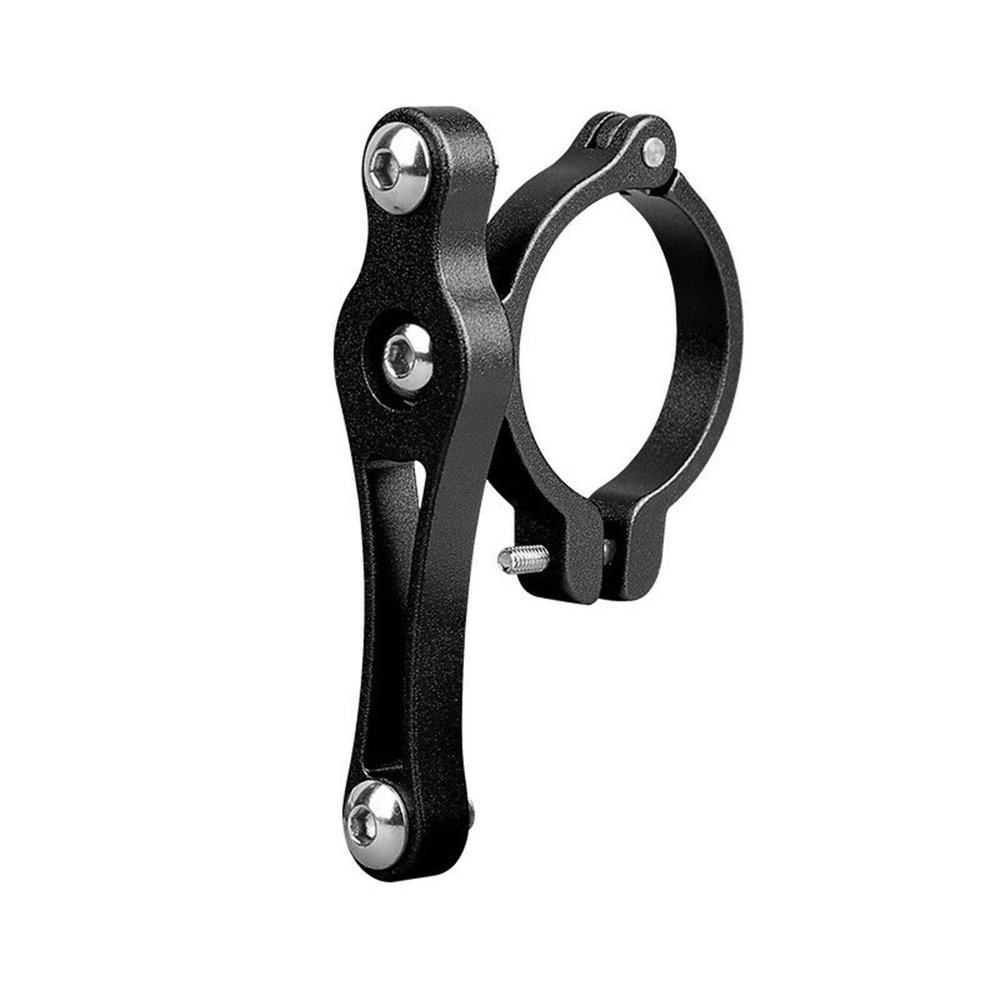 Bicycle Accessories Bike Cup Bottle Holder Cycling Double Screws Adapter Water Drink Bottle Cage Bicycle Aluminum Alloy Handlebar Bottle Holder Bike Parts (Color : Black, Size : A)