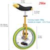 JINCAN 24 inch Freestyle Unicycle Wheel, Leakproof Butyl Wheel Tire, Non-Slip Pedals, for Juggling/Entertaining Outdoor Sports Safe,Comfortable view 2
