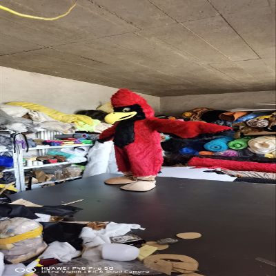 FurryMascot Eagle Birds Red Cardinals Suit Animal Mascot Costume Party Carnival Mascotte Costumes