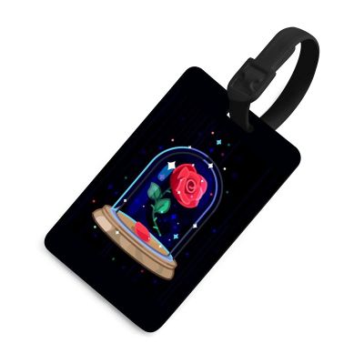 FunnyStar Beauty and Beast Personalized Luggage Tag, Durable Travel Bags Labels, Business Travel ID Card Holder