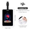 FunnyStar Beauty and Beast Personalized Luggage Tag, Durable Travel Bags Labels, Business Travel ID Card Holder view 2