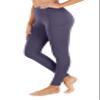 PHISOCKAT High Waist Yoga Pants Women with Pockets, Leggings for Women Tummy Control, Workout Leggings Light Purple view 4