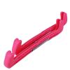 Skate Blade Guards, Hard Plastic, Adjustable with Spring, 12.2x2.4x0.7 Inch, for Ice Skates, Hockey, Figure Skating, Deep Green, 2 Pack (Pink) view 4
