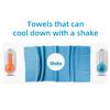HLGQ Cooling Ice Towel, 4 Pcs, 40"x12", Soft Breathable, Quick Drying Sweat Absorption, for Yoga, Golf, Gym, Camping, Running, Fitness and Other Activities. view 4