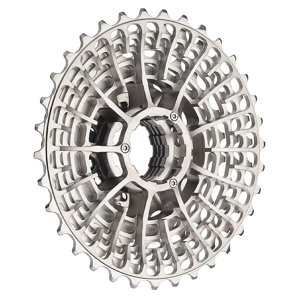 JFOYH Ultralight 11 Speed Cassette for Road Bike 11-32T Compatible with Shimano and Sram Standard HG Hub Driver, Original Gift Box Packing-Silver