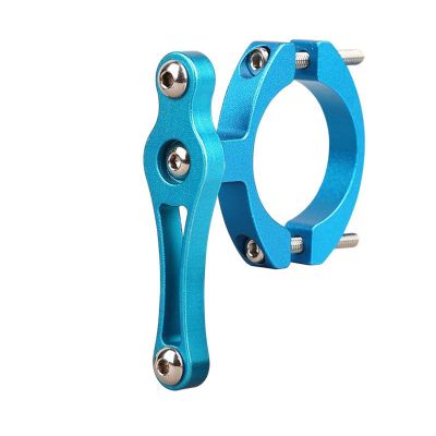 Bicycle Accessories Bike Cup Bottle Holder Cycling Double Screws Adapter Water Drink Bottle Cage Bicycle Aluminum Alloy Handlebar Bottle Holder Bike Parts (Color : Blue, Size : B)