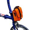 Trigo Aluminium Bag Adapter for BROMPTON (Use Your Bag without The Frame), Black, 120 x 110 mm view 4