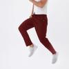 Rapoo Men's Workout Athletic Pants Elastic Waist Jogging Running Pants for Men with Zipper Pockets 05 Wine Red XL view 4