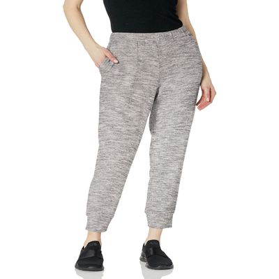 Lucky Brand Women's Cloud Jersey Easy Jogger, Space DYE Gray, XXL
