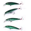 Minnow Lures,Fishing Lures for Bass,Tackle CrankBait Swimbait Topwater Lures Trout Walleye Freshwater/Saltwater Artificial Lure,10pcs/Box view 4
