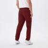 Rapoo Men's Workout Athletic Pants Elastic Waist Jogging Running Pants for Men with Zipper Pockets 05 Wine Red M view 2