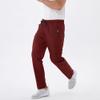 Rapoo Men's Workout Athletic Pants Elastic Waist Jogging Running Pants for Men with Zipper Pockets 05 Wine Red M view 3