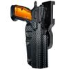 Pro Heavy Duty Competition Holster fits CZ Tactical Sport Orange (Right-Hand Draw, Black/Carbon Fiber) view 1