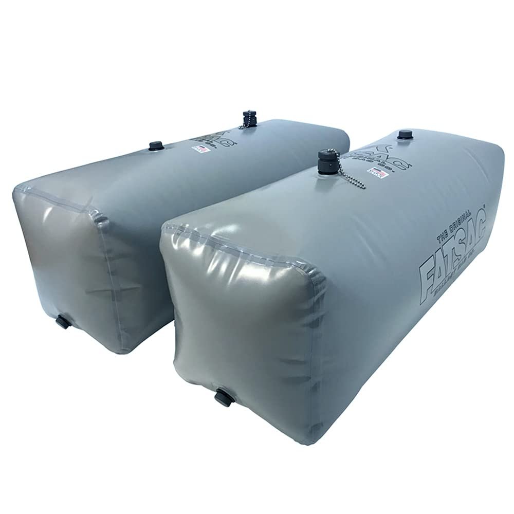 SWELL Wakesurf Creator Fatsac V Drive Sac Set - 800 lbs Total - Boat Ballast Bags Designed for Wakesurfing and Wakeboarding