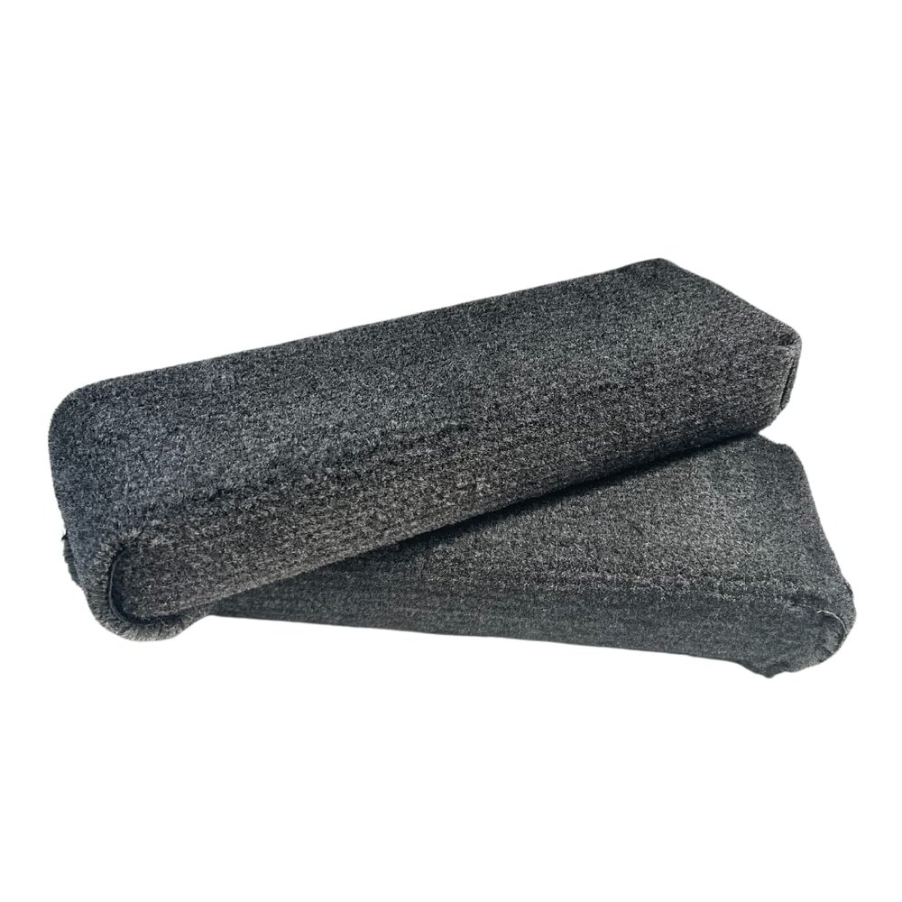 Carpet by the Foote, Boat or ski Trailer Bunk Boards, Trailer Guides, One Pair 2" x 4" x 12", Midnight