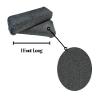 Carpet by the Foote, Boat or ski Trailer Bunk Boards, Trailer Guides, One Pair 2" x 4" x 12", Midnight view 3