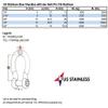 US Stainless Stainless Steel 316 Bow Shackle with Hex Sink Pin Marine Grade (5/8" 16mm Hex Pin Bow Shackle) view 4