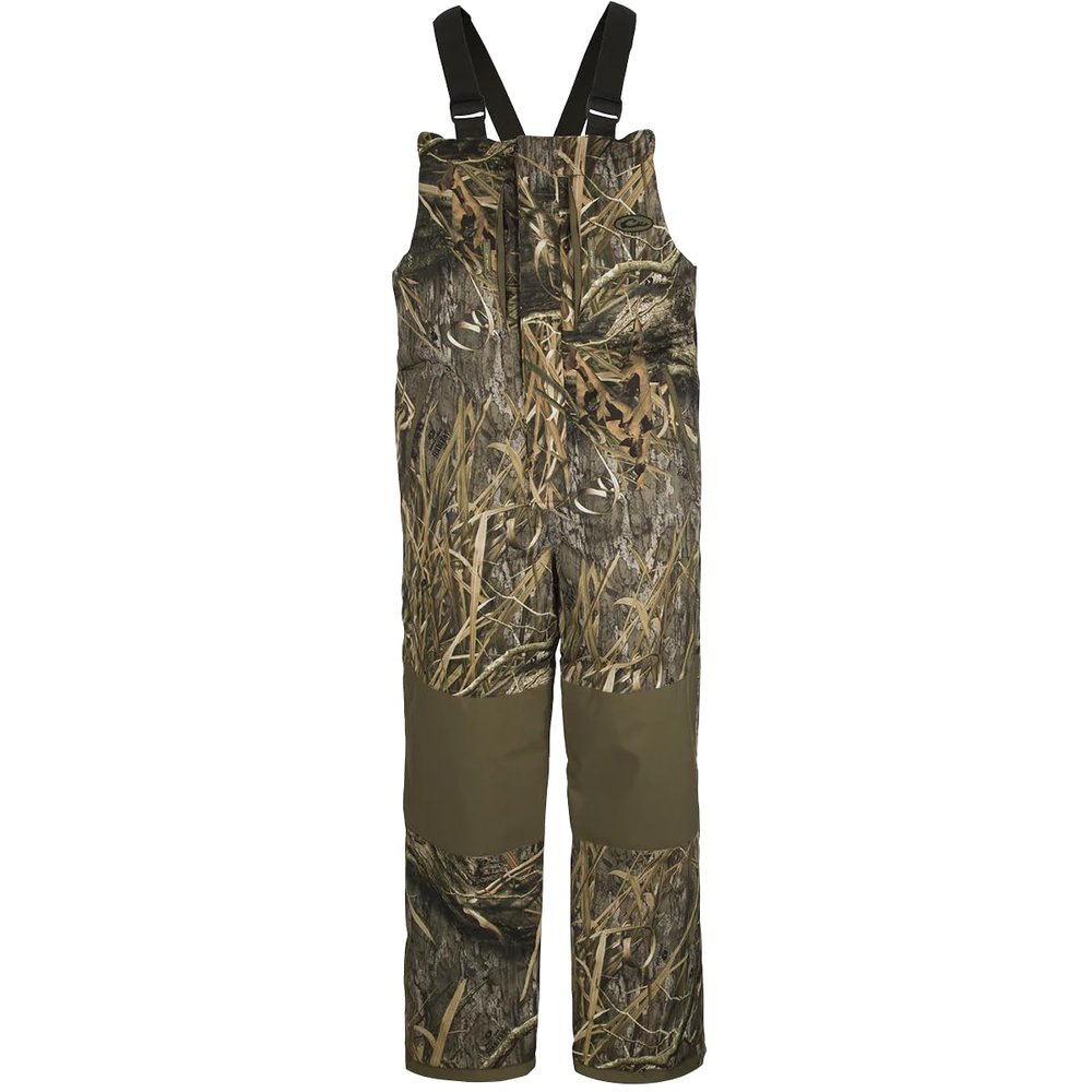 Drake Waterfowl LST Reflex Insulated Bib Mossy Oak Shadow Grass Habitat 2Xlarge