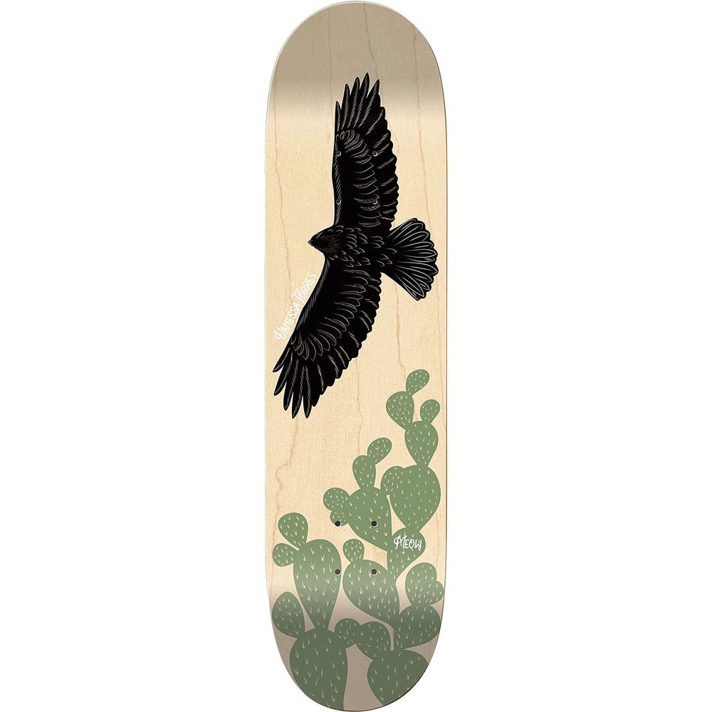 Meow Torres Nopales Deck - 8.0 - (Bundled with Free 1" Hardware Set)