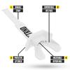 Nxtrnd Two Football Mouth Guard, Football Mouthpiece with Strap, Fits Adult & Youth (White) view 2